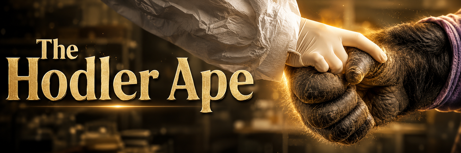 The Hodler Ape banner